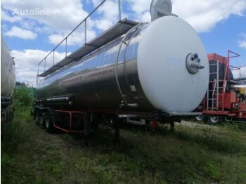 Semirremolque cisterna para transporte de substancias químicas MAISONNEUVE 32500 litres TERMO INOX ADR: foto 1