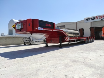 Semirremolque góndola rebajadas para transporte de equipos pesados nuevo MAS TRAILER TANKER NEW 4 AXLE LOWBED SEMI TRAILER: foto 1