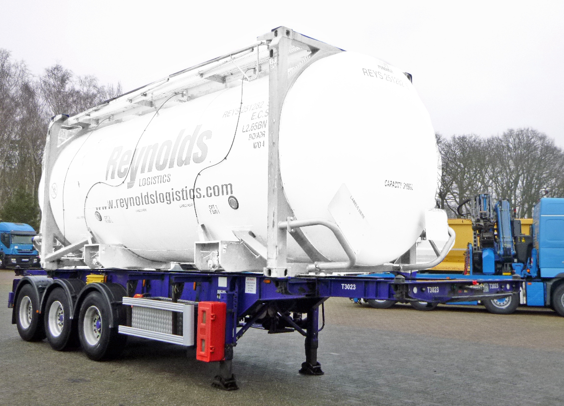 Semirremolque portacontenedore/ Intercambiable M & G 3-axle container trailer 20-30 ft: foto 2