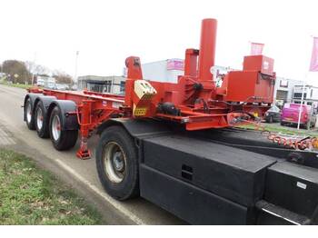 Semirremolque portacontenedore/ Intercambiable Mafi 20 ft tipping chassis / elect 24 v tipping / lifting axle / ADR: foto 1