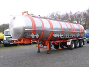 Semirremolque cisterna para transporte de substancias químicas Magyar Chemical tank inox 40 m3 / 6 comp: foto 1