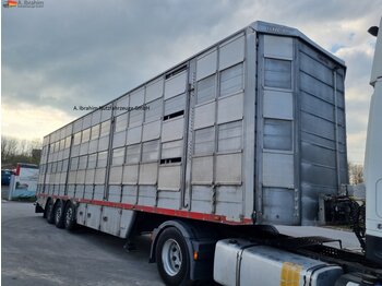 Semirremolque transporte de ganado Pezzaioli SBA63U  3 Stock, Hubdach, eigenes Aggregat: foto 1