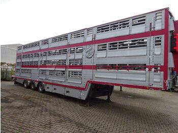 Semirremolque transporte de ganado Pezzaioli SBA 31U 3Stock  Vollausstattung GPS Top Zustand: foto 1
