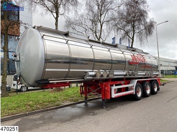Semirremolque cisterna RINNEN Chemie 28800 Liter, Steel Suspension: foto 1