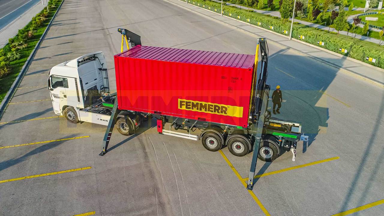 Semirremolque portacontenedore/ Intercambiable para transporte de contenedores STU TRAILERS ELIF / SIDE LIFTER: foto 8