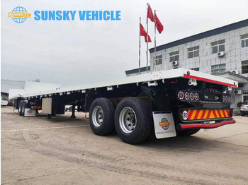 SUNSKY superlink trailer for sale - Semirremolque plataforma/ Caja abierta: foto 1