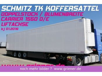 Semirremolque frigorífico Schmitz Cargobull SKO 24/ DOPPELSTOCK /BLUMEN / CARR IER 1550 lift: foto 1