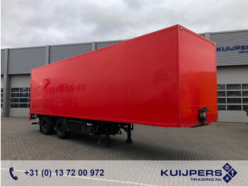 Happy Trailer ORPT 30-218 / City / 2 as BPW Stuur + Lift / Box / Laadklep - semirremolque caja cerrada