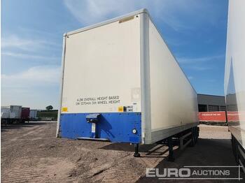  M&G 45' Tri Axle Box Trailer - semirremolque caja cerrada