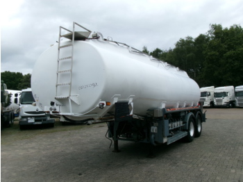 Caldal Fuel tank alu 25 m3 / 6 comp + pump - Semirremolque cisterna