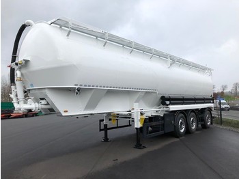 HEITLING 51 m3, 7 compartments animal food silo trailer - Semirremolque cisterna