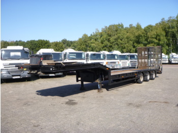 King 3-axle semi-lowbed trailer + ramps - Semirremolque góndola rebajadas