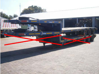 Traylona 3-axle lowbed trailer 35000 KG - Semirremolque góndola rebajadas