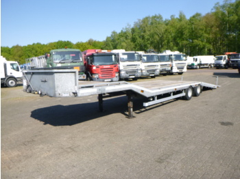 Veldhuizen Semi-lowbed trailer (light commercial) 10 m + winch + ramp - Semirremolque góndola rebajadas