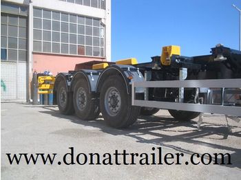 DONAT Container Chassis Semitrailer - Extendable - Semirremolque portacontenedore/ Intercambiable