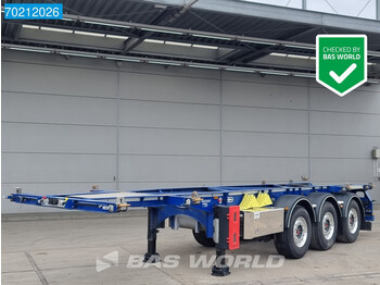Van Hool FS3444-10 3 axles ADR ALCOA TOP 20+30ft - semirremolque portacontenedore/ intercambiable