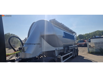 Feldbinder 334ST 40 cbm, Liftachse, einsatzbereit - Semirremolque silo