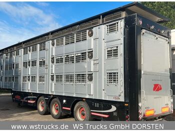 Finkl 3 Stock  Vollausstattung Hubdach  - semirremolque transporte de ganado