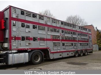 Semirremolque transporte de ganado Pezzaioli SBA 31U 3Stock Vollausstattung GPS Top Zustand