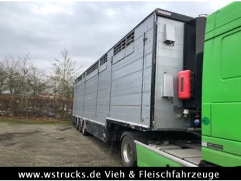 Pezzaioli SBA 32U 3Stock  Vollausstattung GPS Top Zustand  - Semirremolque transporte de ganado