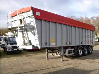 Benalu Tipper trailer alu 49.5 m3 + tarpaulin - Semirremolque volquete