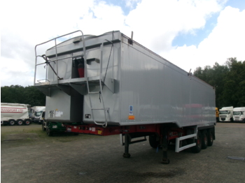 Wilcox Tipper trailer alu 55 m3 + tarpaulin - Semirremolque volquete