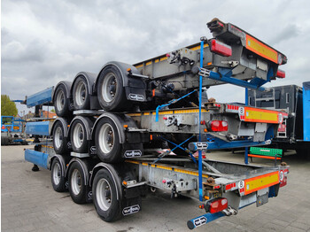 Semirremolque portacontenedore/ Intercambiable Van Hool A3C002 3 Axle ContainerChassis 40/45FT - Galvinised Chassis - 4420kg EmptyWeight - 10 units in Stock (O1427): foto 2