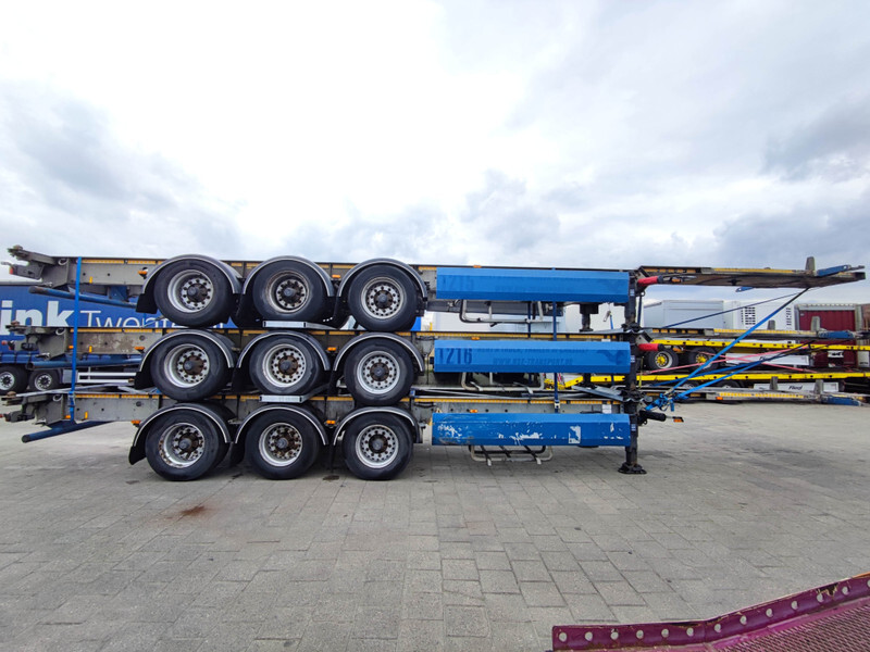 Semirremolque portacontenedore/ Intercambiable Van Hool A3C002 3 Axle ContainerChassis 40/45FT - Galvinised Chassis - 4420kg EmptyWeight - 10 units in Stock (O1427): foto 5