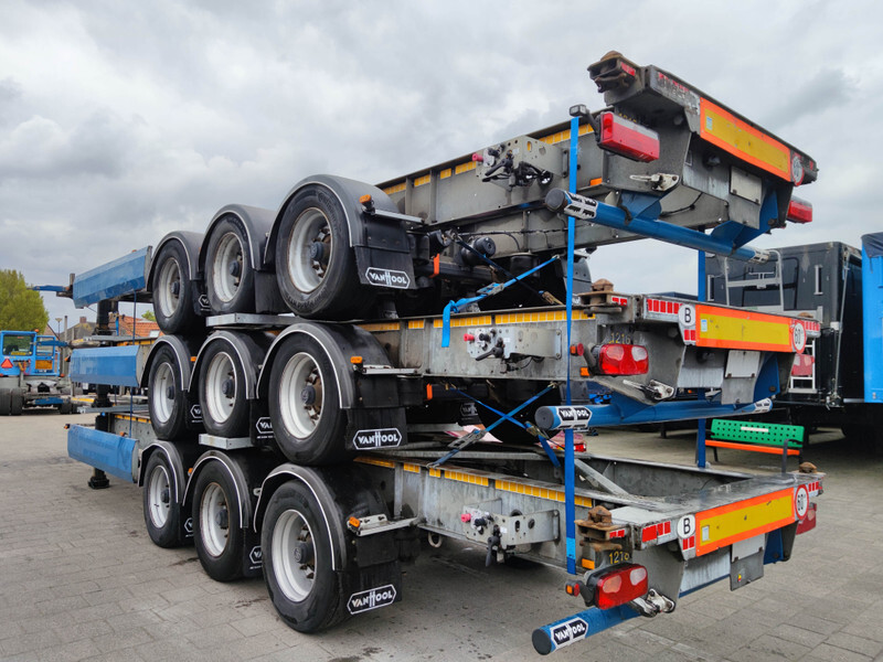 Semirremolque portacontenedore/ Intercambiable Van Hool A3C002 3 Axle ContainerChassis 40/45FT - Galvinised Chassis - 4420kg EmptyWeight - 10 units in Stock (O1427): foto 2