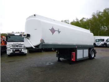 Semirremolque cisterna para transporte de combustible Wauters Fuel tank alu 22 m3 / 4 comp + pump + counter: foto 1