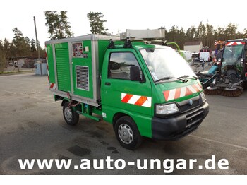 Vehículo municipal Piaggio Porter S85 mit ACF Sandstrahlgerät Druckreiniger: foto 1