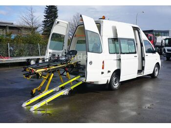 Vehículo municipal Volkswagen T5 Caravelle *RTW/Stryka/Tragestuhl/Rollstuhl: foto 1