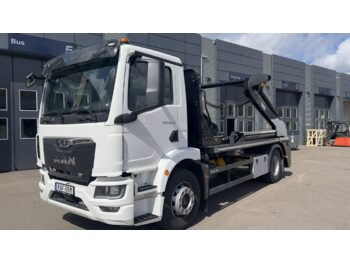 MAN TGM 18.290 4×2 Liftdumper - Camión portacontenedor de cadenas: foto 3