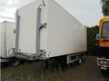 van den oever trailers 700-1D/ 220LZH - Semirremolque caja cerrada: foto 1