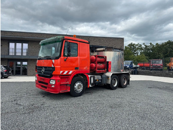 Camión Mercedes-Benz Actros 2641 LS 6x4 Asphaltkocher 6x4: foto 2