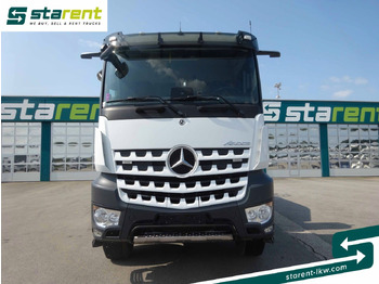 Camión hormigonera Mercedes-Benz Arocs 3748 8x4 Liebherr Betonmischer + Förderb.: foto 2