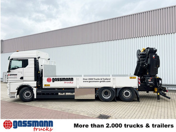 Camión caja abierta, Camión grúa nuevo MAN TGX 26.510 6x2-4 LL, Kran Hiab X-HiPro 548 E-8,: foto 2 Camión caja abierta, Camión grúa nuevo MAN TGX 26.510 6x2-4 LL, Kran Hiab X-HiPro 548 E-8,: foto 2
