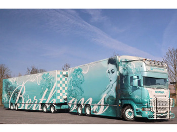 Camión caja cerrada SCANIA R 560