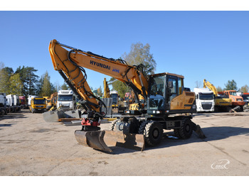 Excavadora de ruedas HYUNDAI