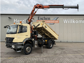 Camión volquete, Camión grúa Mercedes-Benz 1833 4x4 Axor | Atlas 105.2-A2*Funk*AHK*3 Sitze: foto 2