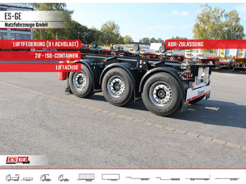 Semirremolque portacontenedore/ Intercambiable KRONE