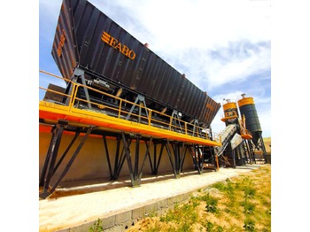 Planta de hormigón nuevo FABO FABOMIX COMPACT-110 CONCRETE PLANT | CONVEYOR TYPE | READY IN STOCK: foto 1