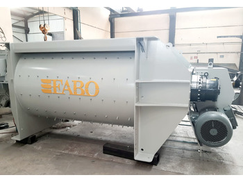 Hormigonera nuevo FABO twin shaft mixer: foto 2