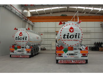 Semirremolque cisterna para transporte de combustible nuevo SINAN TANKER-TREYLER Aluminium, fuel tanker- Бензовоз Алюминьевый: foto 2 Semirremolque cisterna para transporte de combustible nuevo SINAN TANKER-TREYLER Aluminium, fuel tanker- Бензовоз Алюминьевый: foto 2