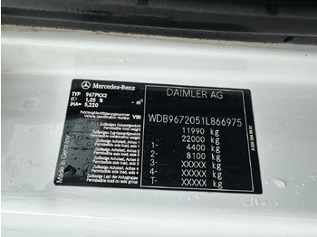 Camión volquete Mercedes-Benz Atego 1223 K 4x2 Atego 1223 K 4x2, AHK-Öl: foto 5