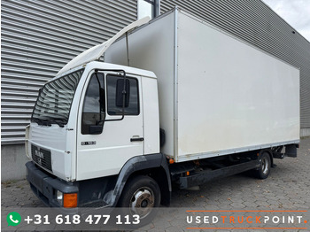 Camión caja cerrada MAN 8.163