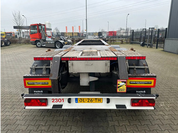 Semirremolque portacontenedore/ Intercambiable Burg 20FT ADR (EX/II, EX/III, FL, AT), empty weight: 3.690kg, SAF INTRADISC, 2x liftaxle, ALCOA, NL-Chassis: foto 4