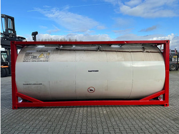 Tanque de almacenamiento para transporte de combustible SINGAMAS 20FT ISO, 26.000L/1-COMP/3 BAFFELS/3 manholes, ADR inspectio valid till: 07/2025: foto 3
