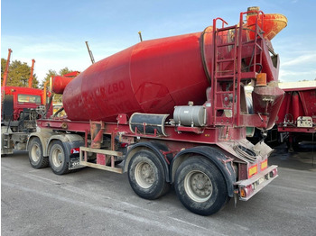 Semirremolque hormigonera Hoenkhaus 12m3 CONCRETE MIXER 2 Axles SAF - AIR SUSP. - DRUM BRAKES - BE TRAILER: foto 3