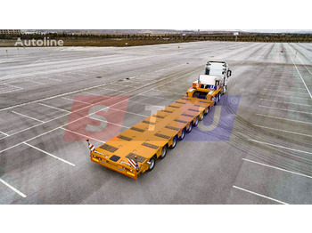 Semirremolque góndola rebajadas nuevo STU 8 AXLE LOWBED- HYDRAULIC STEERING AXLES / 8 ESSİEUX SURBAISSES-E: foto 2